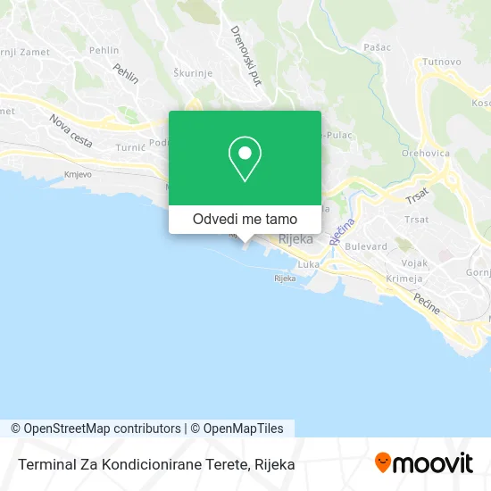 Karta Terminal Za Kondicionirane Terete