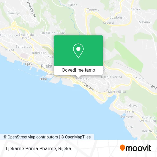 Karta Ljekarne Prima Pharme