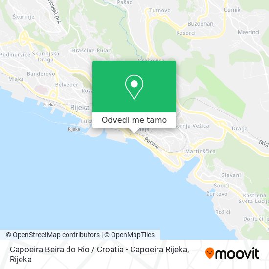 Karta Capoeira Beira do Rio / Croatia - Capoeira Rijeka