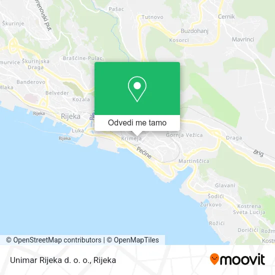 Karta Unimar Rijeka d. o. o.