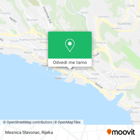 Karta Mesnica Slavonac