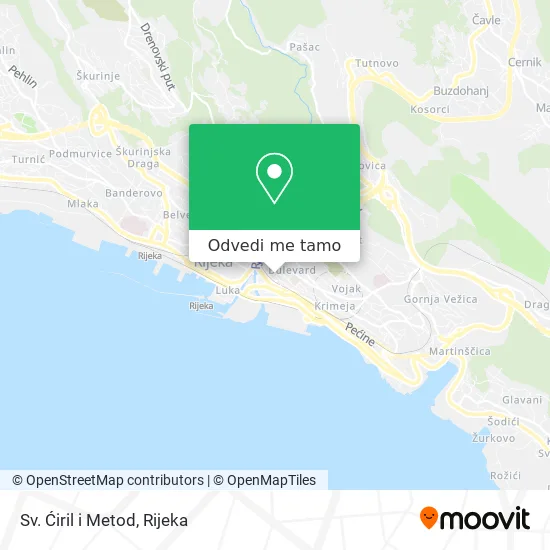 Karta Sv. Ćiril i Metod