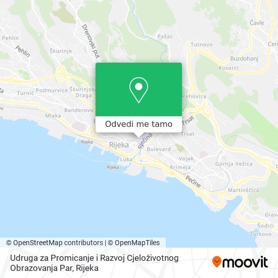 Karta Udruga za Promicanje i Razvoj Cjeloživotnog Obrazovanja Par