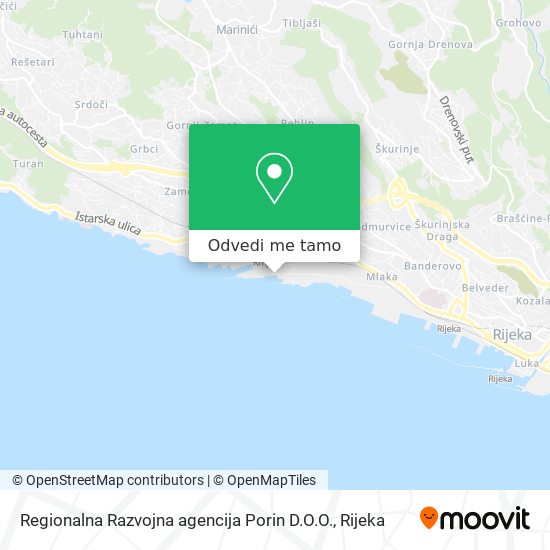 Karta Regionalna Razvojna agencija Porin D.O.O.