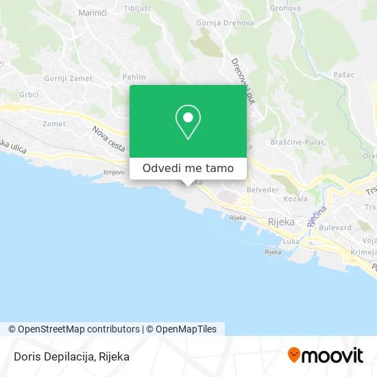 Karta Doris Depilacija