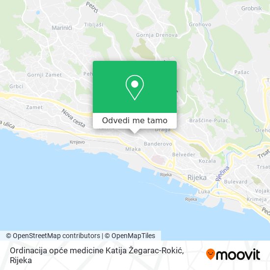 Karta Ordinacija opće medicine Katija Žegarac-Rokić