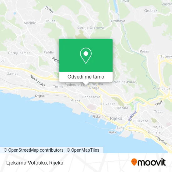 Karta Ljekarna Volosko