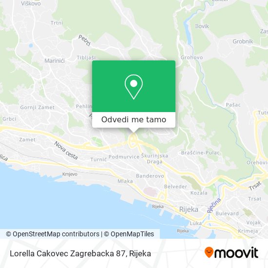Karta Lorella Cakovec Zagrebacka 87