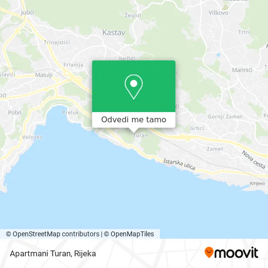 Karta Apartmani Turan