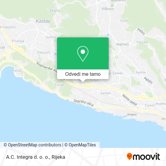 Karta A.C. Integra d. o. o.