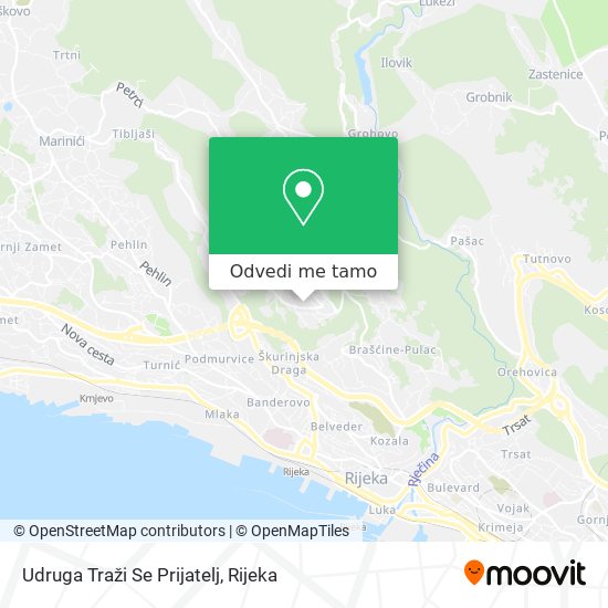 Karta Udruga Traži Se Prijatelj