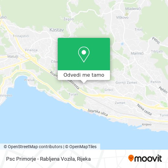 Karta Psc Primorje - Rabljena Vozila