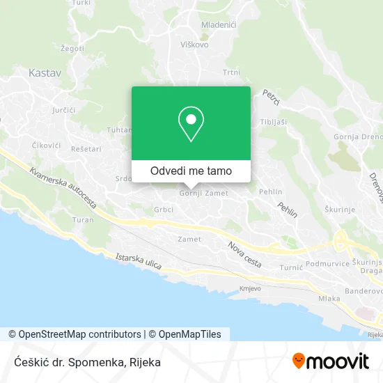 Karta Ćeškić dr. Spomenka