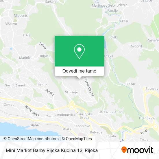 Karta Mini Market Barby Rijeka Kucina 13