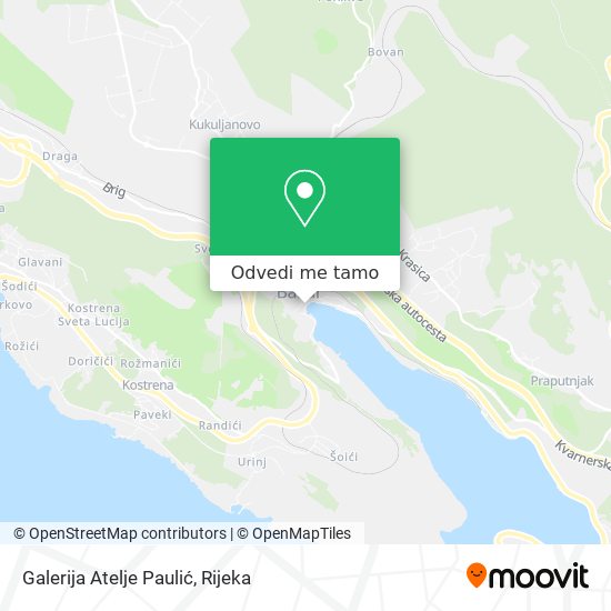 Karta Galerija Atelje Paulić