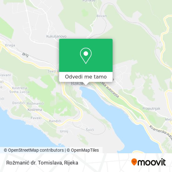 Karta Rožmanić dr. Tomislava