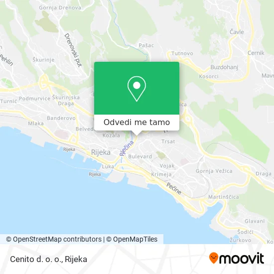 Karta Cenito d. o. o.