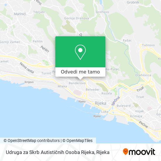 Karta Udruga za Skrb Autističnih Osoba Rijeka
