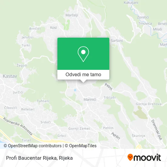 Karta Profi Baucentar Rijeka