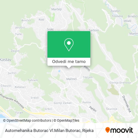 Karta Automehanika Butorac Vl.Milan Butorac