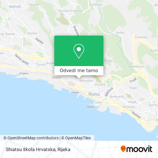 Karta Shiatsu škola Hrvatska