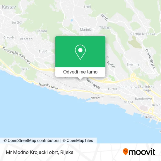 Karta Mr Modno Krojacki obrt