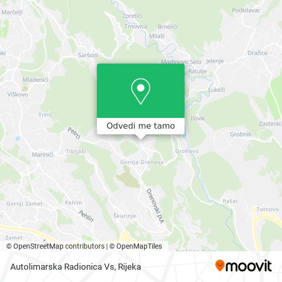 Karta Autolimarska Radionica Vs