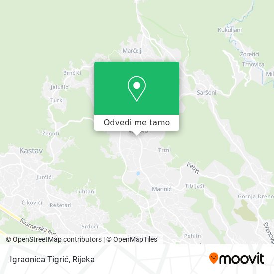 Karta Igraonica Tigrić