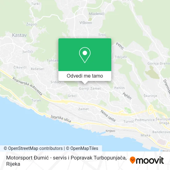 Karta Motorsport Đumić - servis i Popravak Turbopunjača