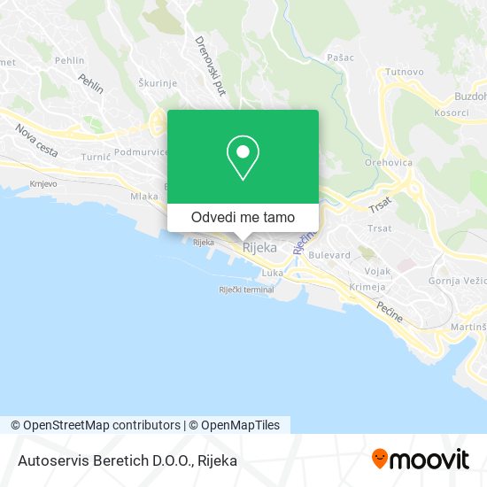 Karta Autoservis Beretich D.O.O.