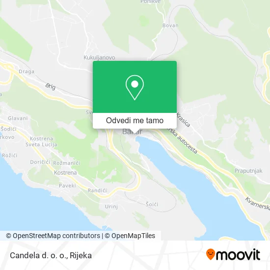 Karta Candela d. o. o.