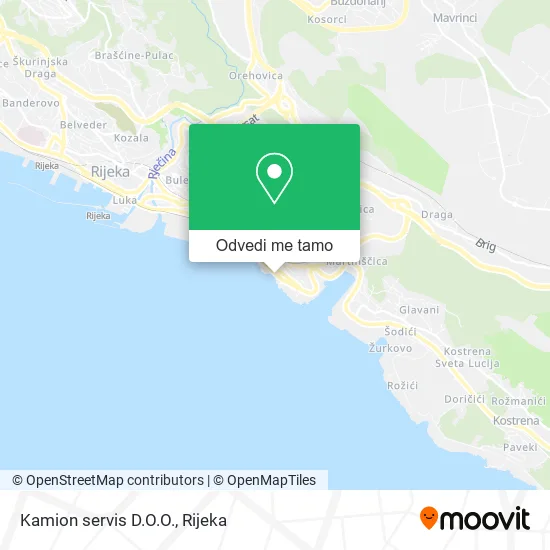 Karta Kamion servis D.O.O.