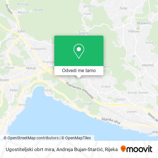 Karta Ugostiteljski obrt mira, Andreja Bujan-Starčić