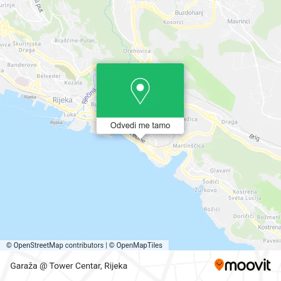 Karta Garaža @ Tower Centar