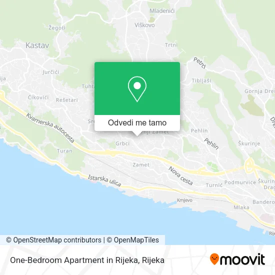 Karta One-Bedroom Apartment in Rijeka