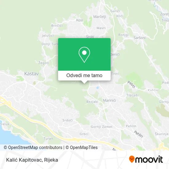 Karta Kalić Kapitovac