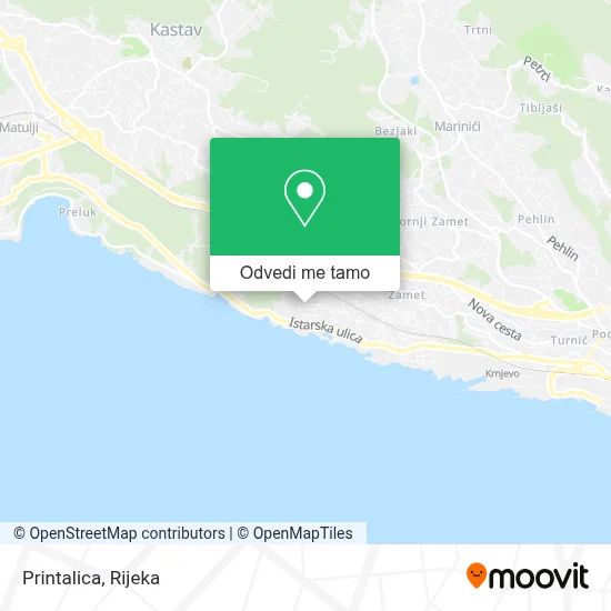 Karta Printalica
