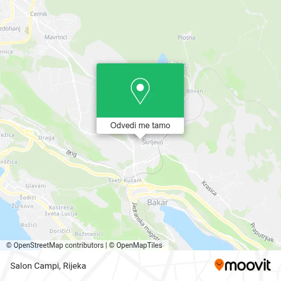 Karta Salon Campi