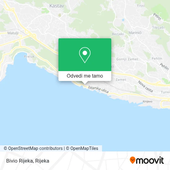 Karta Bivio Rijeka