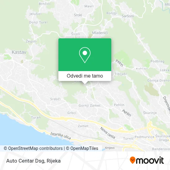 Karta Auto Centar Dsg