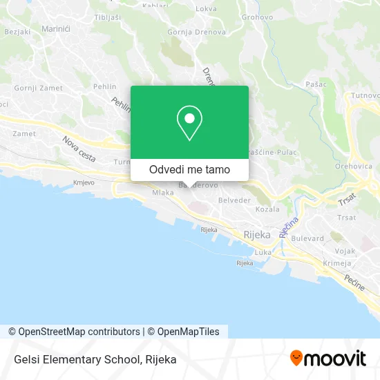 Karta Gelsi Elementary School