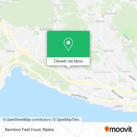 Karta Bamboo Fast Food