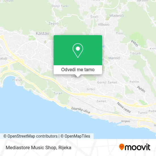 Karta Mediastore Music Shop