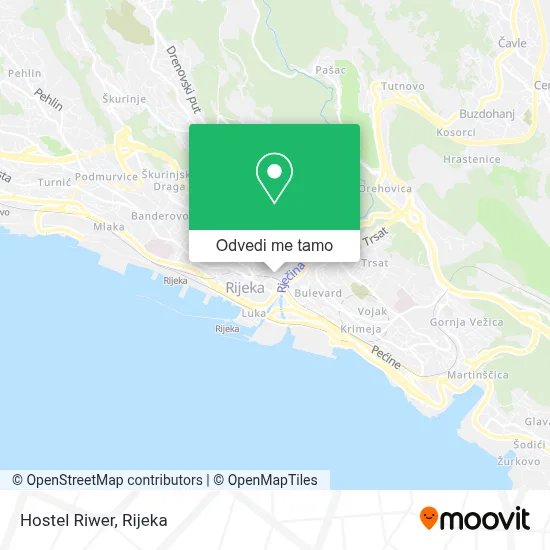 Karta Hostel Riwer