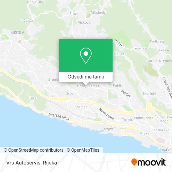 Karta Vrs Autoservis