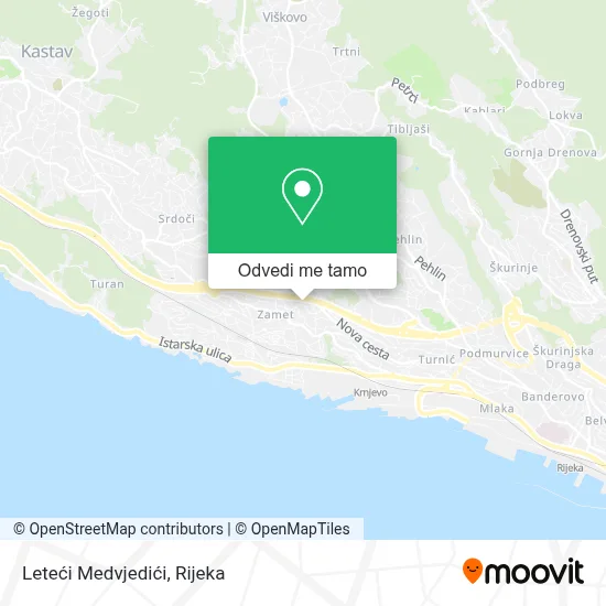 Karta Leteći Medvjedići