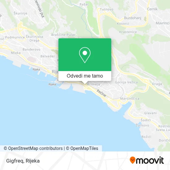 Karta Gigfreq