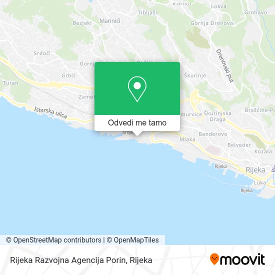 Karta Rijeka Razvojna Agencija Porin