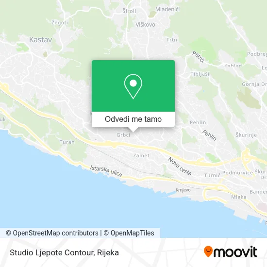 Karta Studio Ljepote Contour