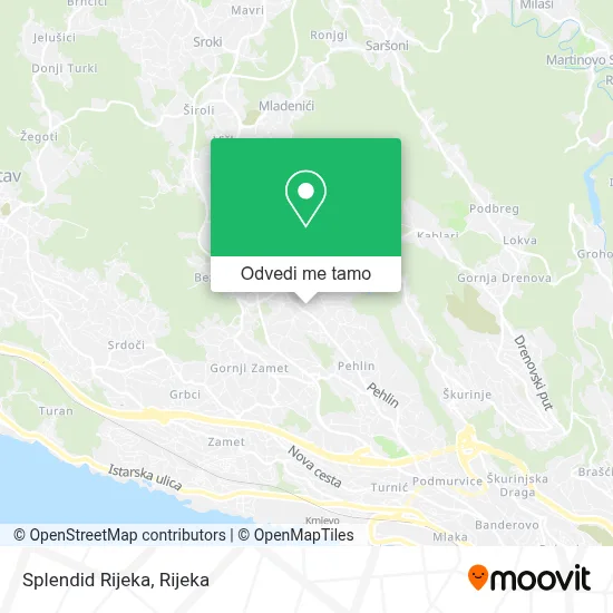 Karta Splendid Rijeka
